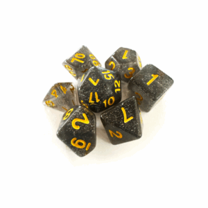 Central Dice – RPG: Glitter Fumaça e Dourado