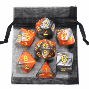 Conjunto de dados RPG - Orange Grey