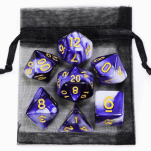 Conjunto de dados RPG - Purple White