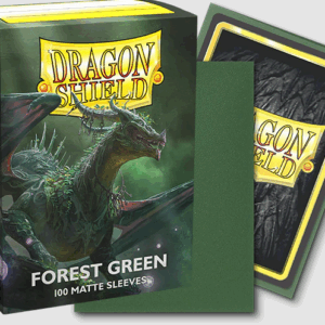 Dragon Shield: Matte Sleeves - Standard Size - Forest