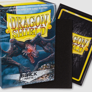 Dragon Shield: Matte Sleeves - Standard Size - Black